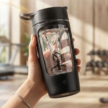 自動攪拌杯沖泡奶昔電動咖啡杯蛋白質粉搖搖杯Tritan健身運動水杯