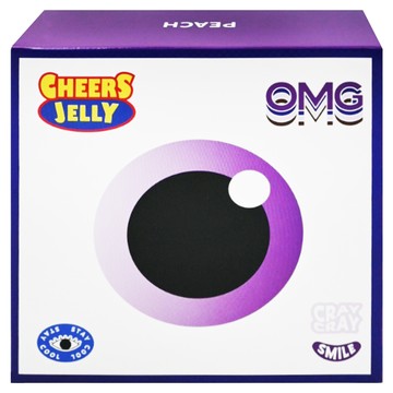 CHEERSJELLY 舉杯低卡 水蜜桃蒟蒻凍 葉黃素款  396g  1盒