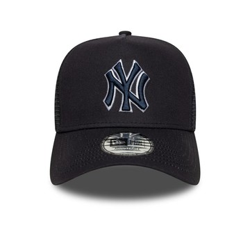 NEW ERA 男女 9FORTY EF 卡車帽 TEAM OUTLINE 紐約洋基 海軍藍 NE60691070