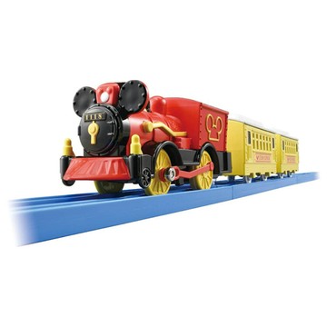 TAKARA TOMY PLARAIL 鐵道王國 多美火車 S-13 米老鼠火車 TP19988  1個