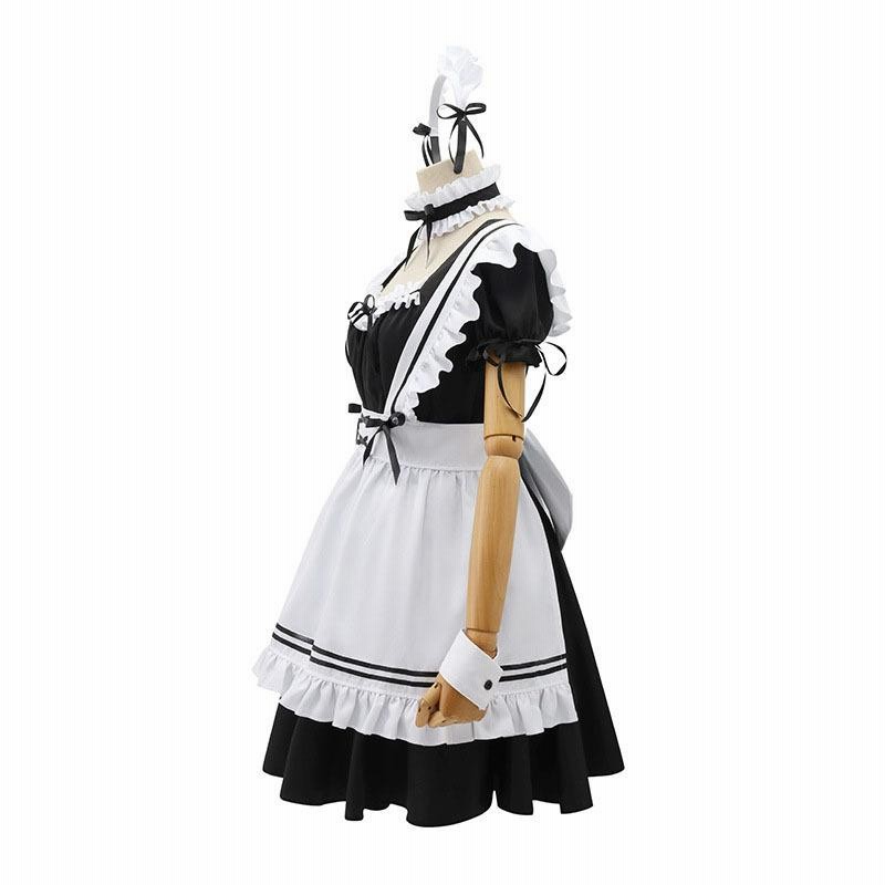 メイド服 エプロン セクシー ロリータ ワンピース クラシック