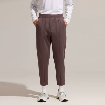 REBOOT動能-修身窄管九分褲-灰褐