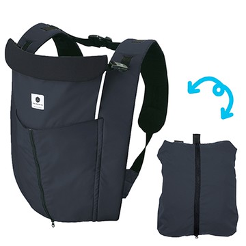 日本 Eightex - 桑克瑪為好Cube五合一多功能背巾-黑