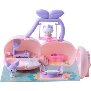 小禮堂 Sanrio 三麗鷗 角色公仔玩具櫻桃屋