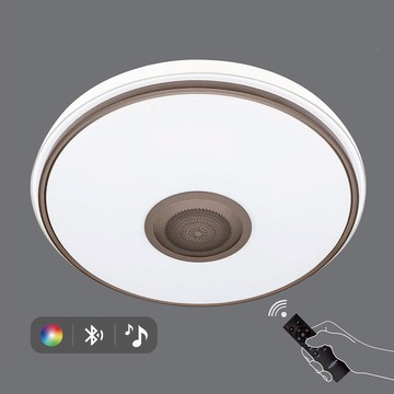 【台灣認證】SPEAKER RGB 藍芽喇叭吸頂燈L11-LF2445N-75W