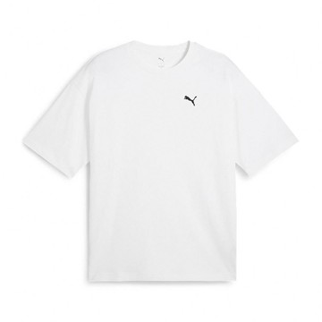 上衣 Essentials Oversized Tee 男款 白 寬鬆 歐規 白T 短袖 629646-02