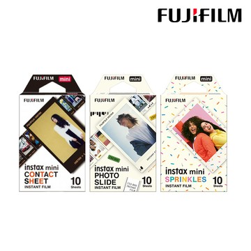 FUJIFILM mini底片 正片風 花灑 目錄編號 一入/10張 共30張
