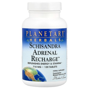 Planetary Herbals, 五味子腎上腺素精力幫助™，120 片