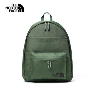The North Face 官方旗艦 北面男女款綠色休閒後背包｜8AMMHCH 筆電包/登山包