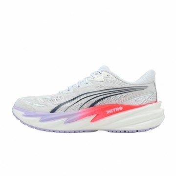 Puma 慢跑鞋 Velocity Nitro 5 Wns 女鞋 白 氮氣中底 運動鞋 312945-05
