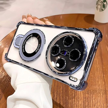 支架磁吸殼 氣囊防摔殼 適用於 VIVO X300 Pro X200 V60 V50 Y29S Y50 手機殼 Y39