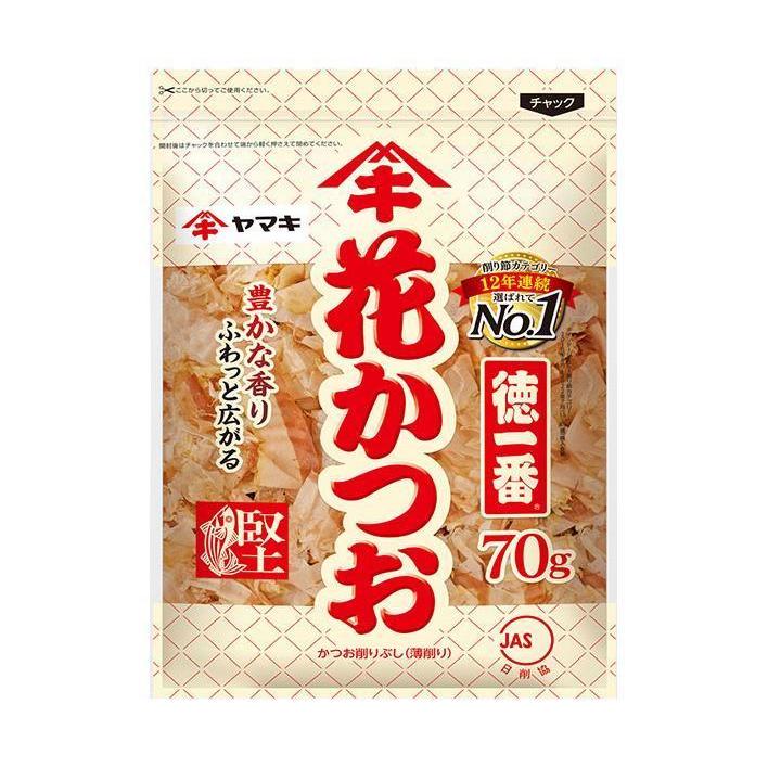 ヤマキ 徳一番花かつお 70g×12袋入｜ 送料無料