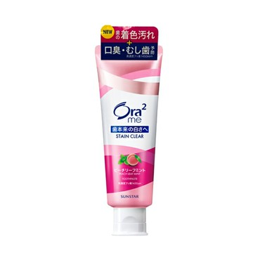 Ora2 STAINCLEAR淨色無瑕牙膏(蜜桃薄荷) 130g