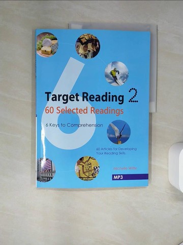 【書寶二手書T2／語言學習_TTJ】Target reading : 60 selected readings_Michelle Witte著; 林靜慧, 房伊潔譯. 2