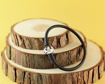 赤軍寶飾-唐草-白虎單珠手環