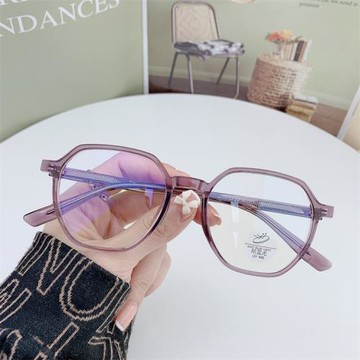 2021日系復古文藝近視眼鏡架女 網紅街拍平光鏡男凹造型