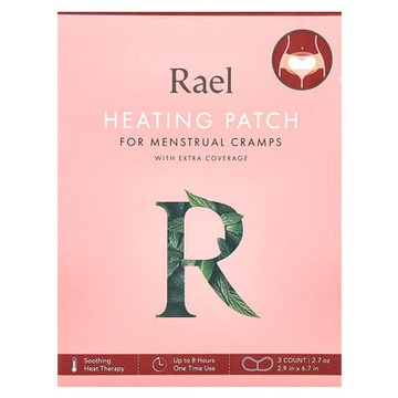 Rael, 經期痙攣緩解貼片，3 片