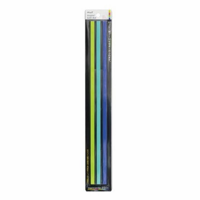 マグエックス　マグネットスリムバー　横３１０ｍｍ　３本（寒色）