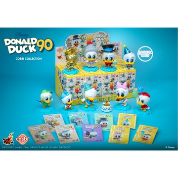 <蛋黃限定>🎈新貨到🦆 Hot Toys cosbi 唐老鸭90周年 生日派對 盒玩 確認款 迪士尼 全新現貨