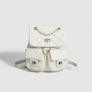 韩国小众迷你链条轻便小背包女2025新款学生通勤双肩包小香风包包【益三和】可開發票