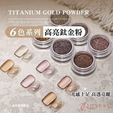 高亮金屬鈦金粉 閃粉 鏡面粉 魔鏡粉 E-65 JoysLu