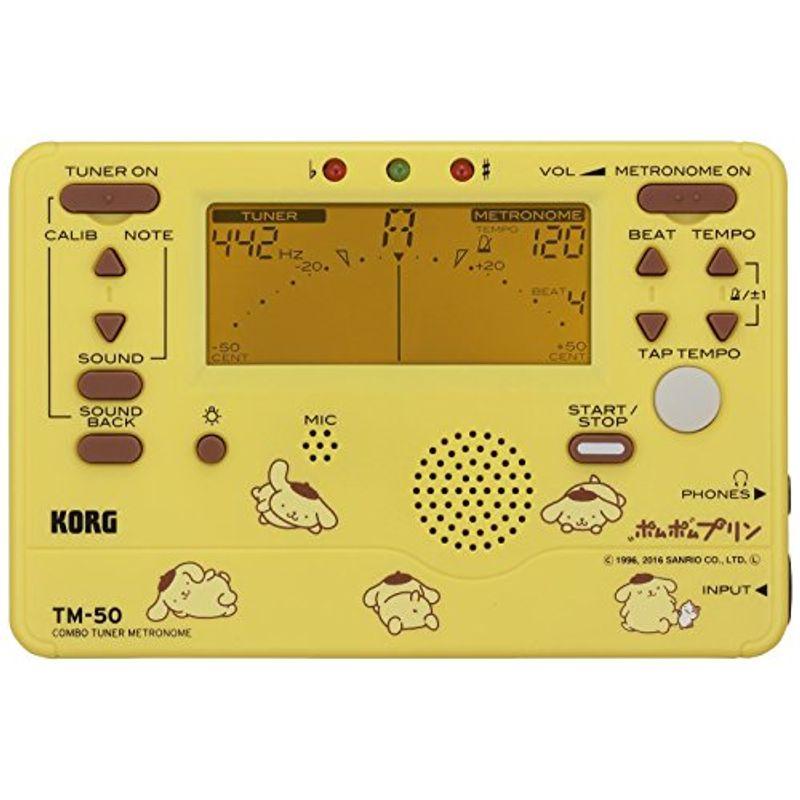 KORG チューナー メトロノーム TM-50 PN ポムポムプリン