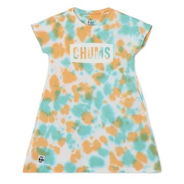 CHUMS 中大童 Kids CHUMS Logo Dress短袖洋裝 CH211284Z358