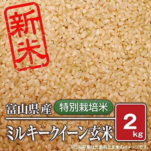 富山県産 特別栽培米 ミルキークイーン（令和5年）2kg