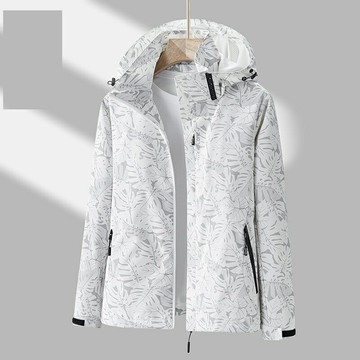 【巴黎精品】現貨+預購 衝鋒衣防風外套-迷彩防水防汙連帽女夾克10色a1gw2