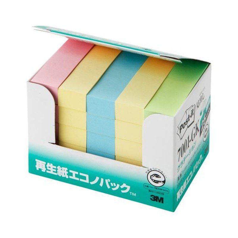 スリーエム ジャパン ポストイット 強粘着 ５０×１５パステル混色２５冊