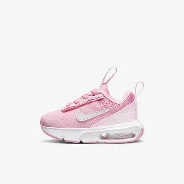NIKE 耐吉 嬰童 氣墊 緩震 易穿脫 幼童休閒鞋-粉白色 AIR MAX INTRLK LITE (TD)-DH9410600
