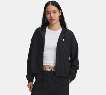 [UA]女 Rival Woven 連帽外套-人氣新品