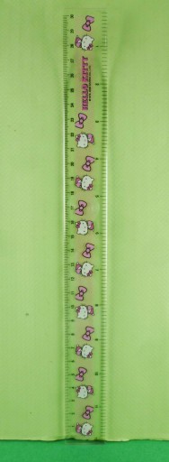 【震撼精品百貨】Hello Kitty 凱蒂貓~尺-蝴蝶結圖案