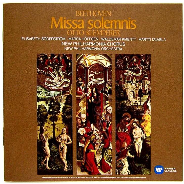 OTTO KLEMPERER オットー・クレンペラー（指揮）　／　BEETHOVEN MISSA SOLEMNIS 〔CD〕