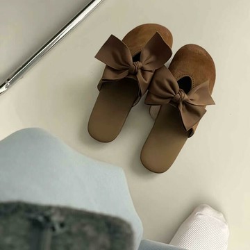 甜美蝴蝶結拖鞋253227