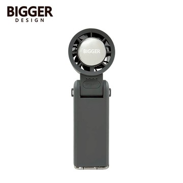 【BIGGER】2025新款上市 COCOLD冰感摺疊製冷風扇 墨霧灰 公司貨