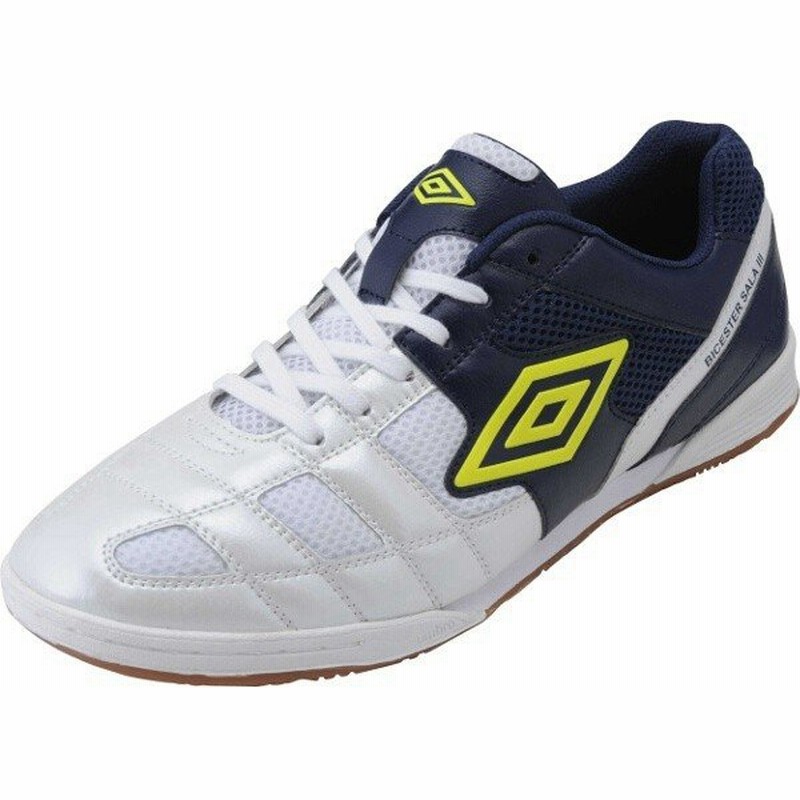 アンブロ UMBRO ビスター サラ 3 フットサルシューズ [カラー：ホワイト×ネイビー×Fイエロー] [サイズ：27.5cm]  #UTS4550WNY 通販 LINEポイント最大0.5%GET | LINEショッピング
