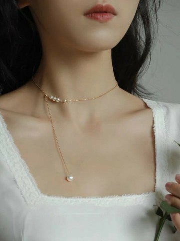 十四行詩｜微風輕撫珍珠韻項鍊 梧桐好物嚴選