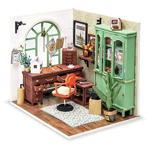 Rolife DIY Miniature Dollhouse Kit Workshop Diorama Gifts for Man