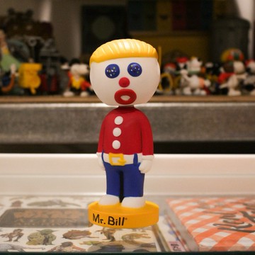 FUNKO 早期搖頭娃娃 Mr. Bill WACKY WOBBLER 搖頭娃娃 玩具收藏模型公仔盒玩