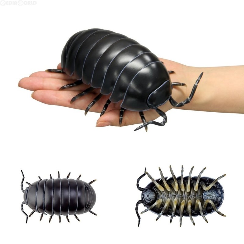 海洋堂ソフビトイボックス オカダンゴムシ （通常版＋淡色型）2