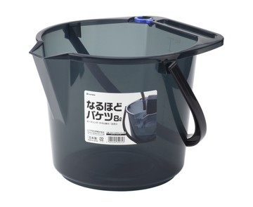 日本製【Inomata】水桶8L 灰 / 3207