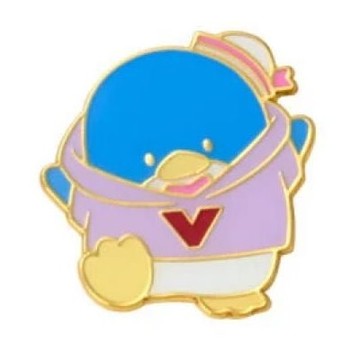 asdfkitty*HAPIDANBUI 5週年紀念 山姆企鵝 造型徽章 別針 胸針-日本正版商品