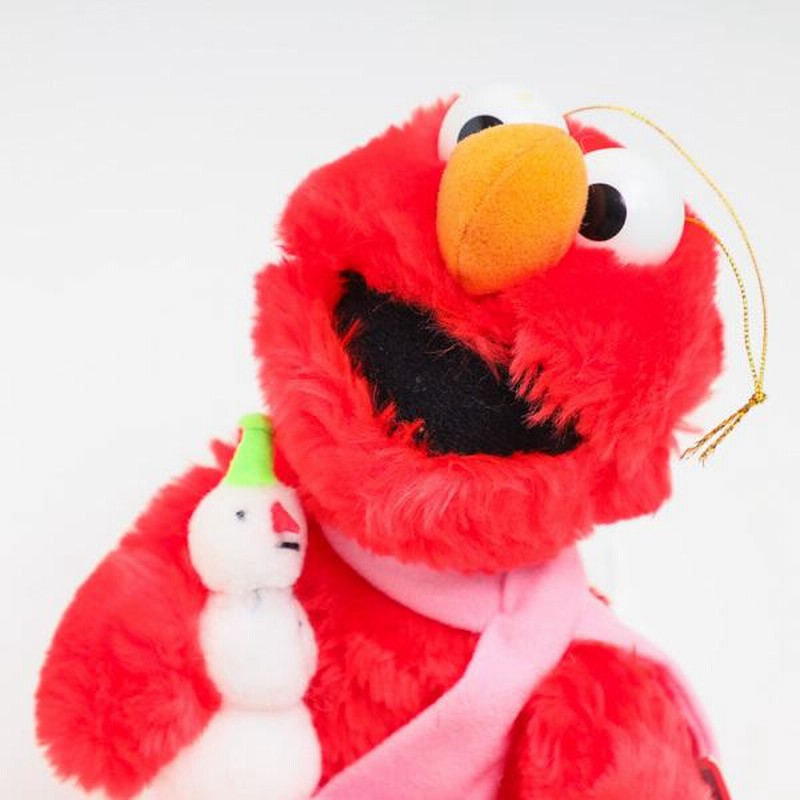 大人気の P３２１４ セサミストリート コスチュームエルモぬいぐるみ