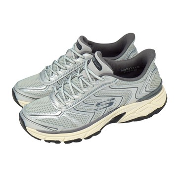 [ACS] Skechers 休閒鞋 Stamina Sport Slip-Ins 男鞋 銀 灰 緩震 穩定 運動鞋 233150SLGY