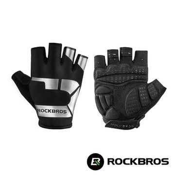 《ROCKBROS洛克兄弟》時尚透氣半指手套 男女適用/夏季手套/吸震手套/防滑手套/單車手套/手套/單車/S220