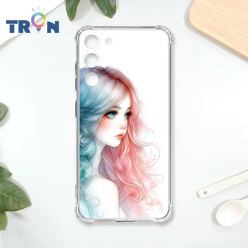 TRON 三星 S23 PLUS 不愛笑的女孩 四角防摔 軟殼 手機殼