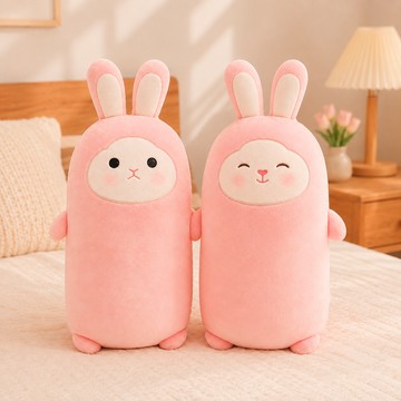 🌹七夕快樂🌹快速出貨【COZY PLUS+】可愛兔子毛絨抱枕玩偶 #CP3022 玩偶 安撫娃娃 睡覺枕頭 禮物 生日禮物 床頭靠墊 聖誕禮物 小孩禮物 男生禮物 女生禮物
