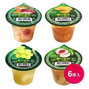 《盛香珍》霸果實鮮果凍300gX6杯入/組