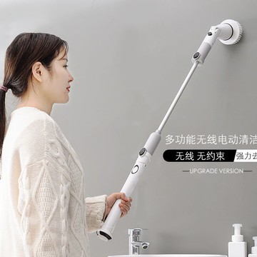 ☆精選好物多功能無線電動自動清潔刷子浴室衛生間瓷磚廚房強力家用懶人神器 雙11全館免運